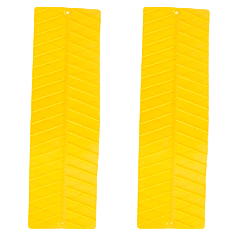 Gripmatte, Anfahrhilfe Set 2 Stück, gelb, 740x225 mm