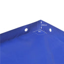 Anhänger Flachplane Blau mit Gummigurt 2075x1140x50mm – Deiwo