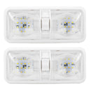 Aufbauleuchte 48-Leds 2er Set, 12V, 640lm, 38x288x127mm, Kunststoff