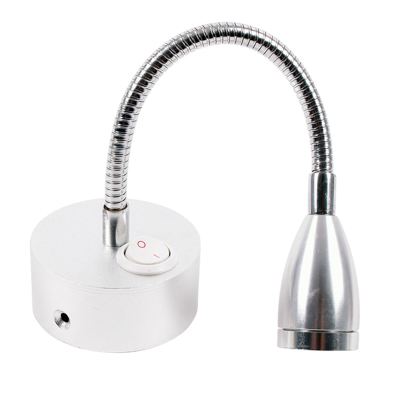4er Set Aufbauspot Led flexiblem Schwanenhals 12v, 120lm, Ø65x110-260mm