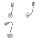 Aufbauspot 1 Led flexiblem Schwanenhals 12v, 120lm, Ø65x110-260mm – ProPlus
