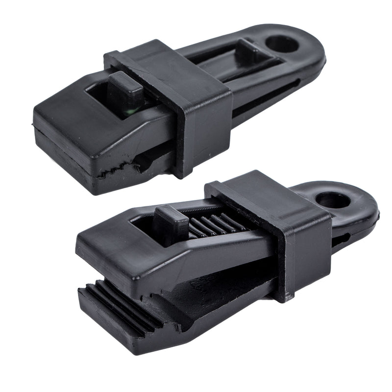 8er Set Vorzeltteppich Clips Kunststoff feststellbar