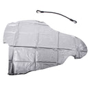 Deichselhaube Grau PVC 87,5 x 61 cm inkl Expander