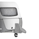 Deichselhaube Grau PVC 87,5 x 61 cm inkl Expander