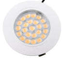 2er Set Einbauspot 24 LED-Deckenleuchte 12v, 220lm, Ø65x11mm – ProPlus