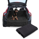 ProPlus Kofferaumschutzmatte schwarz 110x80x40 cm mit Ladekantenschutz – ProPlus