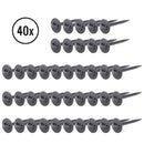 Pro Plus Kunststoffnagel 40er Set für Vorzeltteppiche