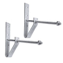 ProPlus Reifenwandhalter Set von 2 Stück inkl Schrauben und Dübel