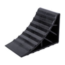 Unterlegkeil Kunststoff schwarz 4er Set mit Griff – ProPlus