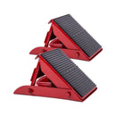 2er Set Mini Unterlegkeil klappbar 1000 Kg Rot