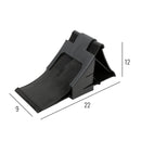 Unterlegkeil 2 er Set schwarz inkl Halter 1000 Kg ideal für Wohnwagen