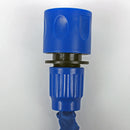 Camp4 flexibler Wasserschlauch 22,5 Meter blau inkl Sprühpistole und Anschluss