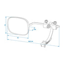 2x Wohnwagen Spiegel 410x140x90mm Universal Caravanspiegel Spiegel Verlängerung – ProPlus