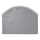 Wohnwagen Radabdeckung mit Keder grau UV Schutz Polyestergewebe 77x60cm