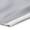 Wohnwagen Radabdeckung mit Keder grau UV Schutz Polyestergewebe 77x60cm