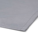 Wohnwagen Radabdeckung mit Keder grau UV Schutz Polyestergewebe 77x60cm