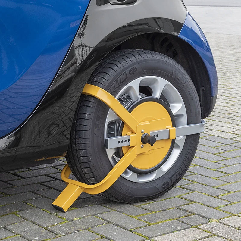 Radkralle Parkkralle13 -16 Zoll mit Stahlplatte Radsicherung