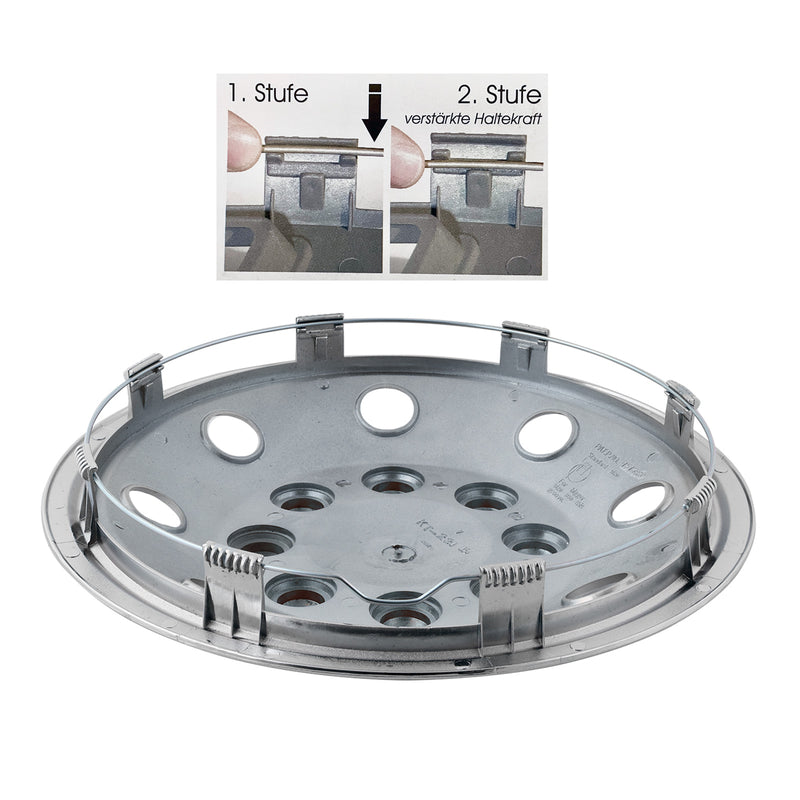 Chrom Radzierblenden 16 Zoll zu verwenden mit Ducato Jumper Boxer Set von 4 Stück