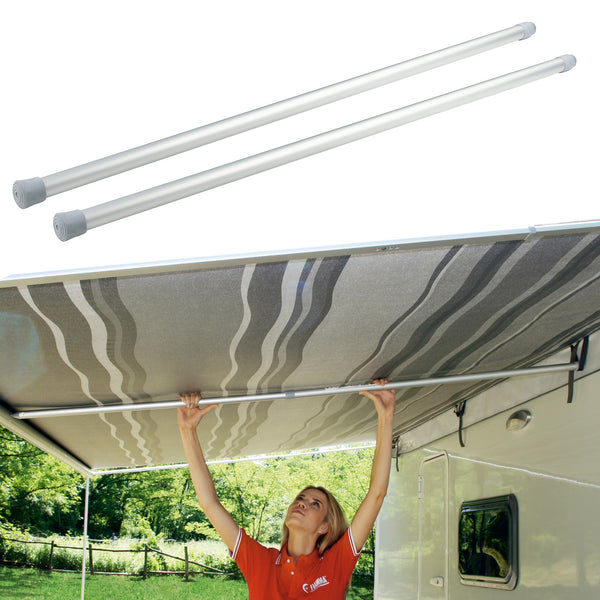 spannstange sonnensegel 2er Set Fiamma Rafter Caravan Farbe:Anniversary Red 24 pieces 14
