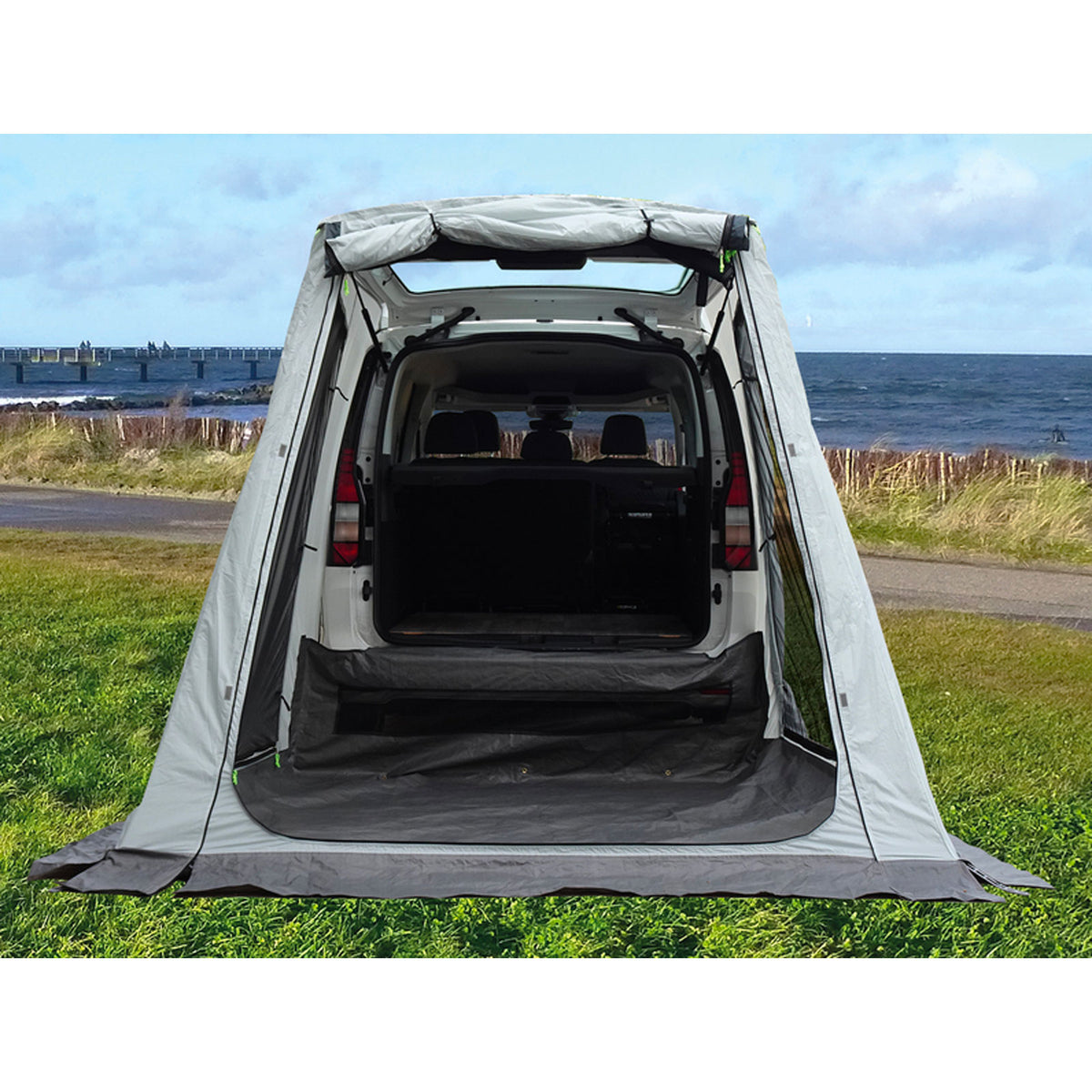 Heckzelt Autozelt passend für VW Caddy 5, Ford Connect 3