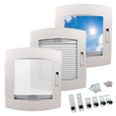 Dachfenster Remis Remitop Vario II Kurbelvariante 40 x 40 cm klar + Dichtmasse – Remis