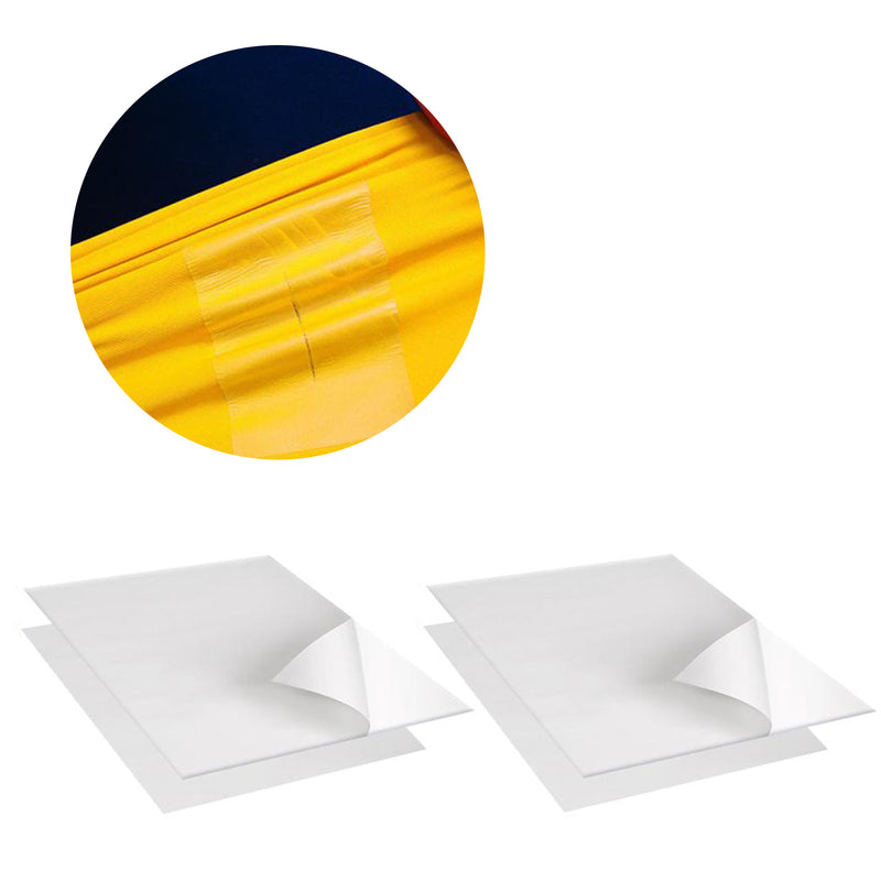 reparaturband markise 2x PVC Reparatur Set 14x7,6cm klar für An