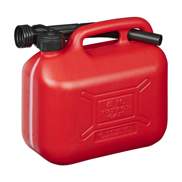 Kraftstoffkanister 5L red Kunststoff Reserve Benzinkanister Diesel