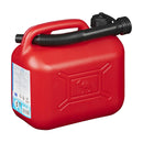 Kraftstoffkanister 5L red Kunststoff Reserve Benzinkanister Diesel