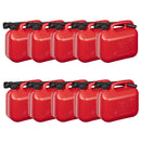 10x Kraftstoffkanister 5L Kunststoff Benzinkanister Diesel Reserve