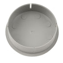 4x Rohrdeckel RD 65/72 mm achatgrau – Zubehör für Truma Isothermsysteme – Truma