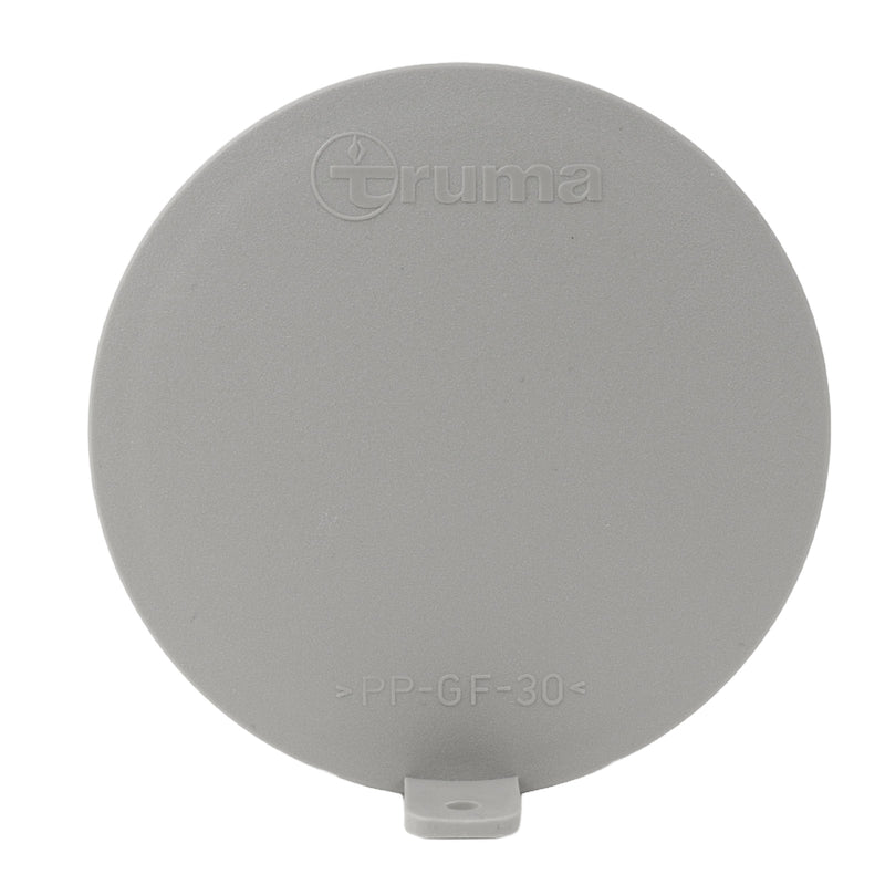 8x Rohrdeckel RD 65/72 mm achatgrau – Zubehör für Truma Isothermsysteme