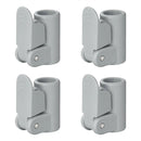 Rohrklemmen für Zeltstangen mit Schnellspanner 22-25mm 4er Set – ProPlus