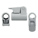 Rohrklemmen für Zeltstangen mit Schnellspanner 22-25mm 4er Set – ProPlus