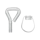 4er Set Rohrklemme Rohrschelle 17-19 mm mit Schraube für Zeltstangen Camping