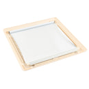 Dachfenster Fiamma Vent 40x40cm Klar inkl. Adapterrahmen, Rollo, Dichtmittel passend für Ducato – Fiamma
