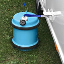 Aquaroll Frischwasser Rolltankset 40 l Beige & Blau Wassertankset für Wohnwagen – Aquaroll