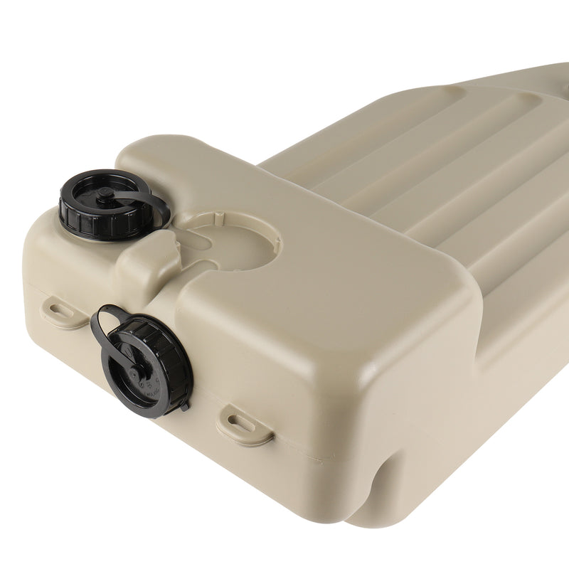 AQUA WM Wastemaster Grauwassertank 38 Liter Abwassertank beige rollbar