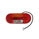 Rückleuchte rechts 6 Funktionen 323x134mm 54LED Schlussleuchte Anhänger, Trailer