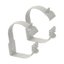 2x Schelle ÜS 5 Ø75 mm grau – Befestigung für Truma S 5004, S 5002 & VarioHeat