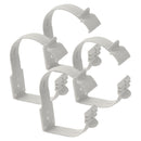 4x Schelle ÜS 5 Ø75 mm grau – Befestigung für Truma S 5004, S 5002 & VarioHeat