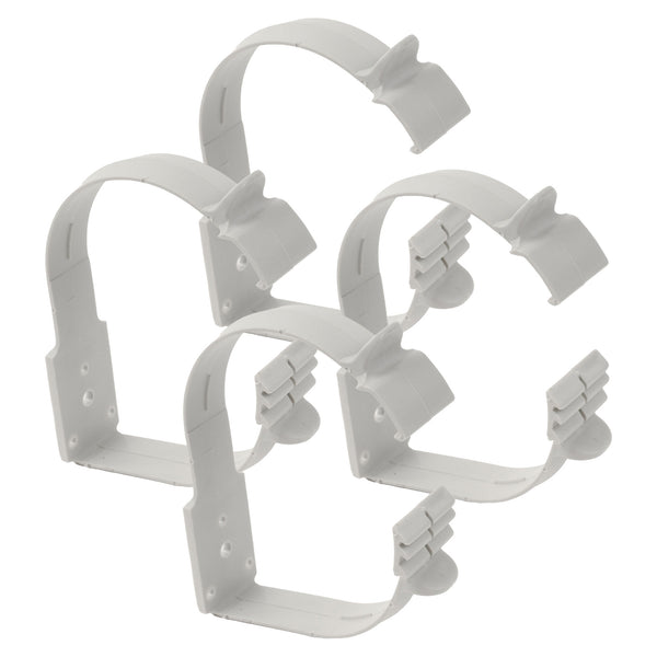 4x Schelle ÜS 5 Ø75 mm grau – Befestigung für Truma S 5004, S 5002 & VarioHeat
