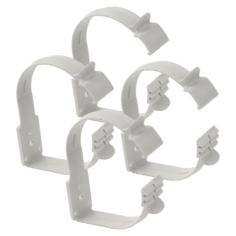 4x Schelle ÜS 5 Ø75 mm grau – Befestigung für Truma S 5004, S 5002 & VarioHeat
