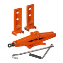 Scherenwagenheber Handkurbel Wagenheber für Wohnwagen bis 1500kg + Tragetasche