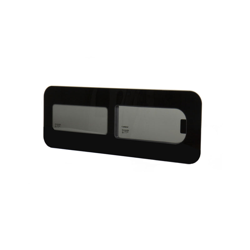 Universal Schiebefenster 60x35cm Echtglas getönte Seitenscheibe links/rechts