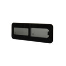 Universal Schiebefenster 80x34cm Echtglas getönte Seitenscheibe links/rechts