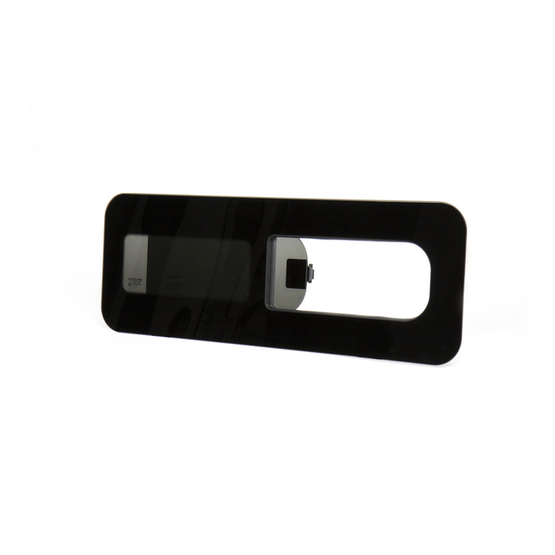 Universal Schiebefenster 60x35cm Echtglas getönte Seitenscheibe links/rechts