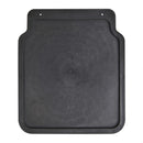 1x Schmutzfänger universal Gummi 23x20cm schwarz für Anhänger, Wohnwagen, Pkw