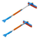 Schneebürste Eiskratzer| XXL Version| teleskopierbar | 99-127cm | weiche Borsten
