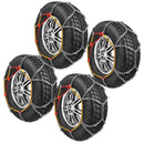 4x Schneeketten 9mm Standmontage für 185/75-14; 205 /60-15; 215/40-16