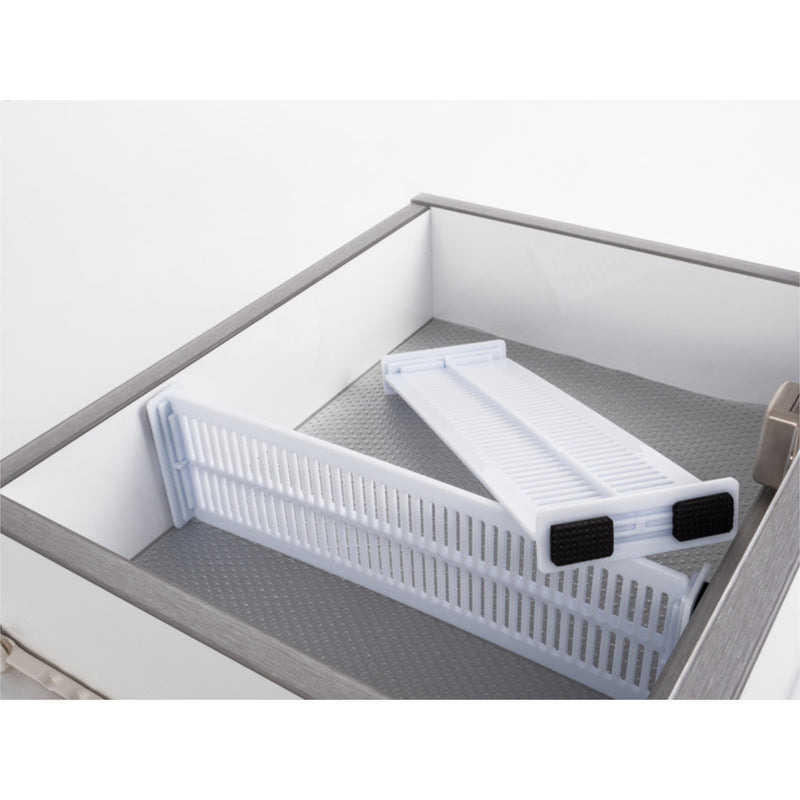 Trennwand für Schublade 27,5 - 51cm rutschfeste Schubladentrenner Campingküche